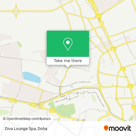 How to to Diva Lounge Spa in Ar Bus or Metro?