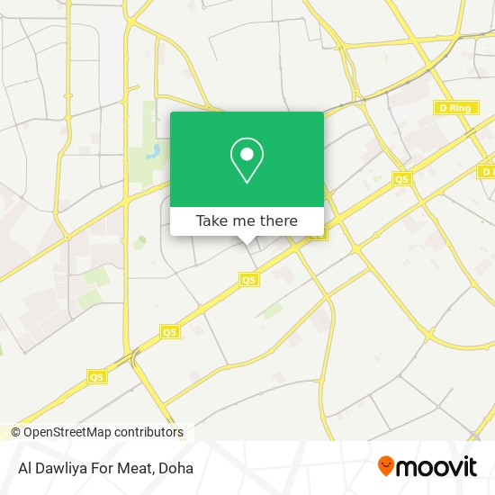 Al Dawliya For Meat map