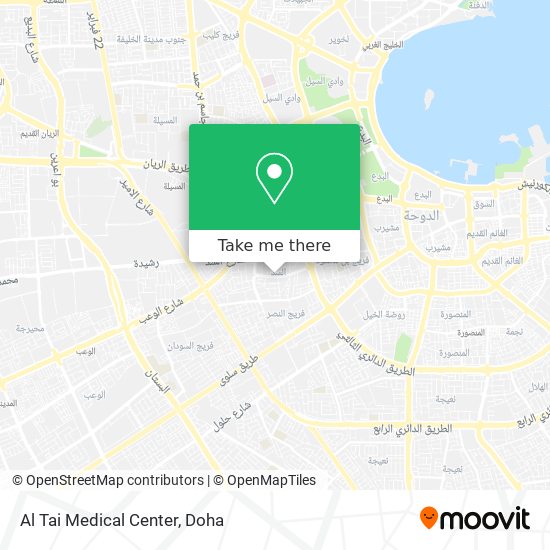 Al Tai Medical Center map
