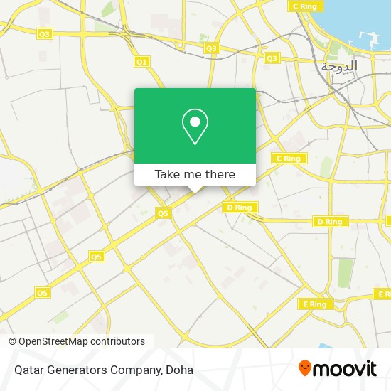 Qatar Generators Company map