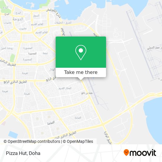 Pizza Hut map