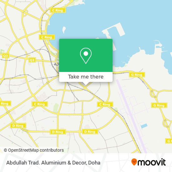 Abdullah Trad. Aluminium & Decor map