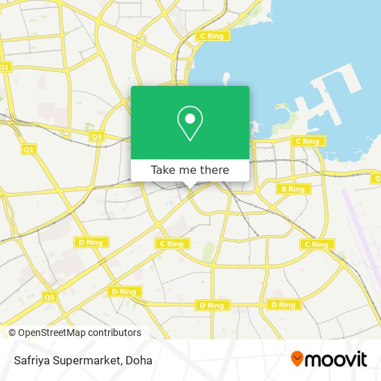 Safriya Supermarket map