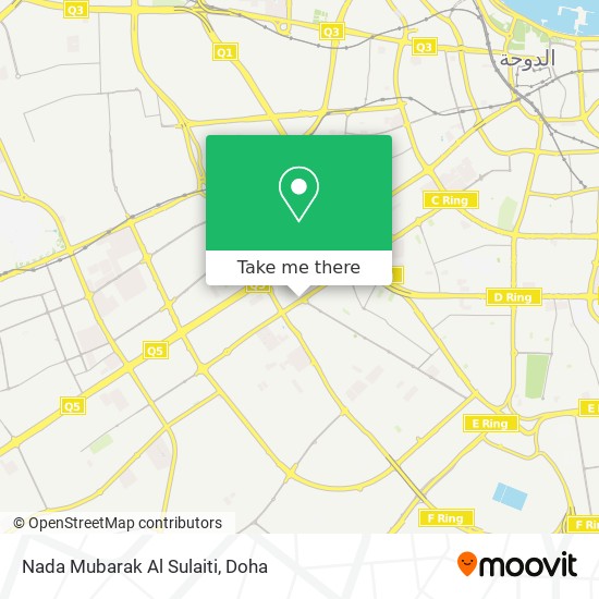Nada Mubarak Al Sulaiti map