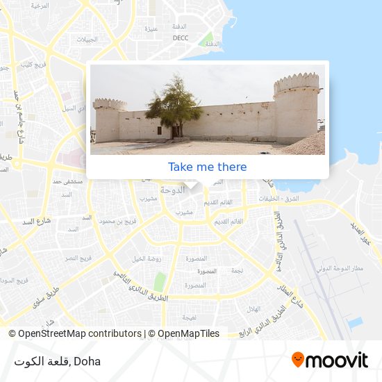 قلعة الكوت map