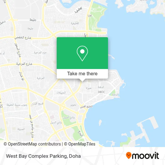 West Bay Complex Parking map