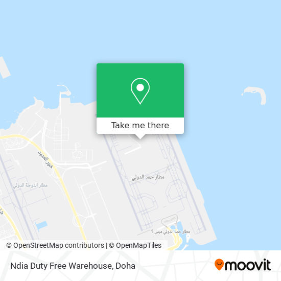 Ndia Duty Free Warehouse map