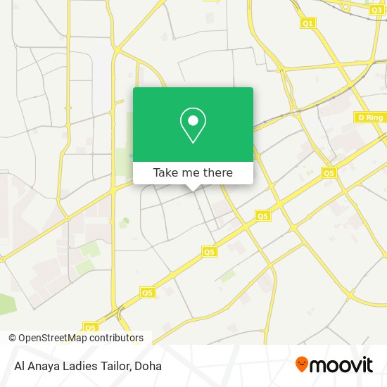 Al Anaya Ladies Tailor map