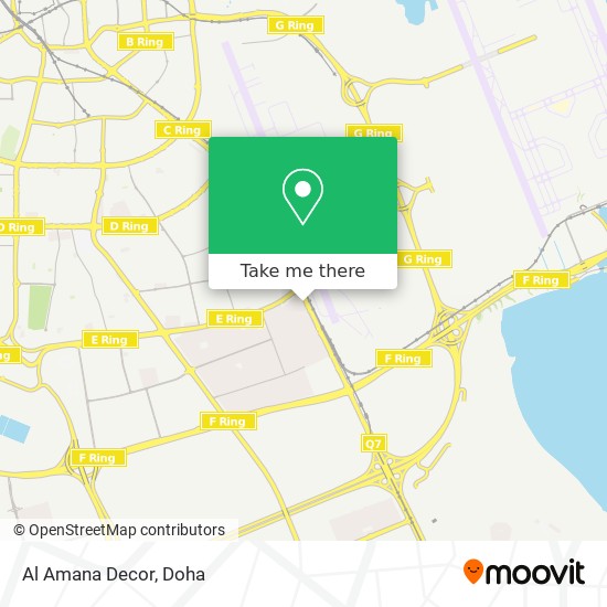 Al Amana Decor map