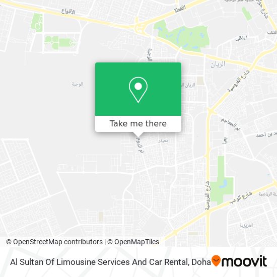 Al Sultan Of Limousine Services And Car Rental map