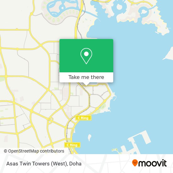 Asas Twin Towers (West) map
