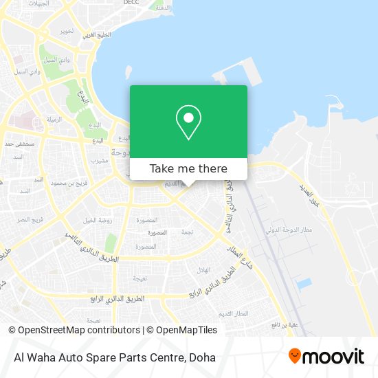 Al Waha Auto Spare Parts Centre map