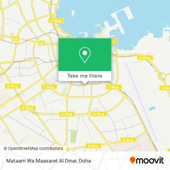 Mataam Wa Maasaret Al Dinar map