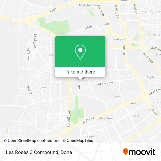 Les Roses 3 Compound map