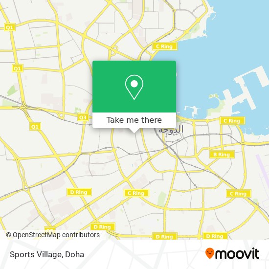 Sports Village map