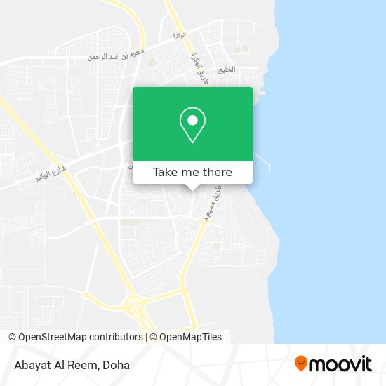 Abayat Al Reem map