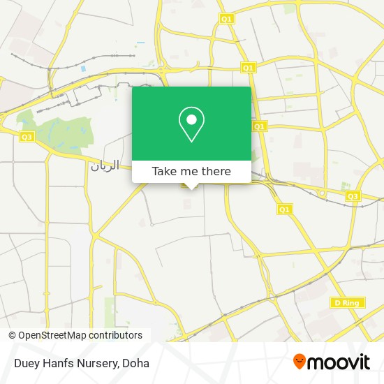 Duey Hanfs Nursery map