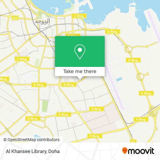 Al Khansee Library map