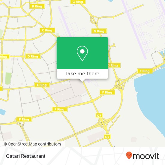 Qatari Restaurant map