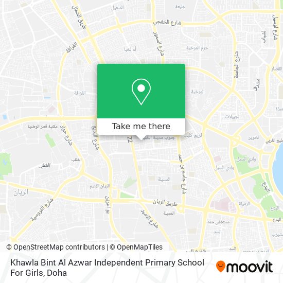 Khawla Bint Al Azwar Independent Primary School For Girls map