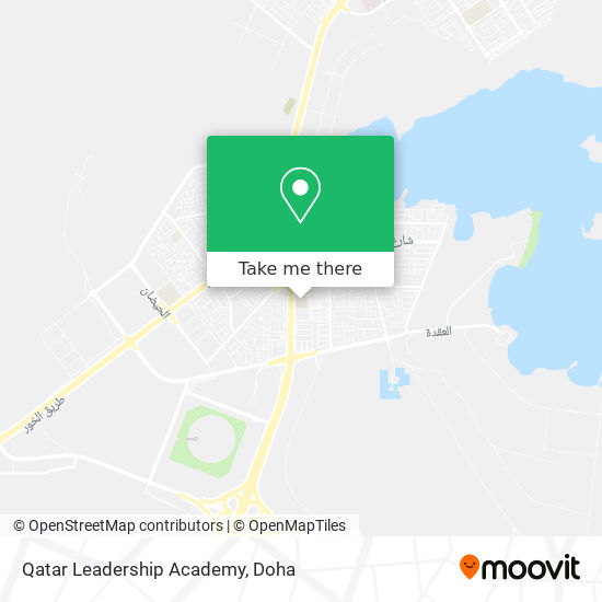 Qatar Leadership Academy map