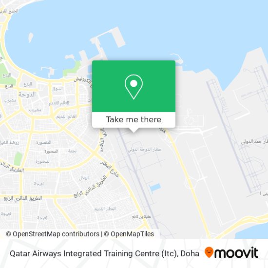 Qatar Airways Integrated Training Centre (Itc) map