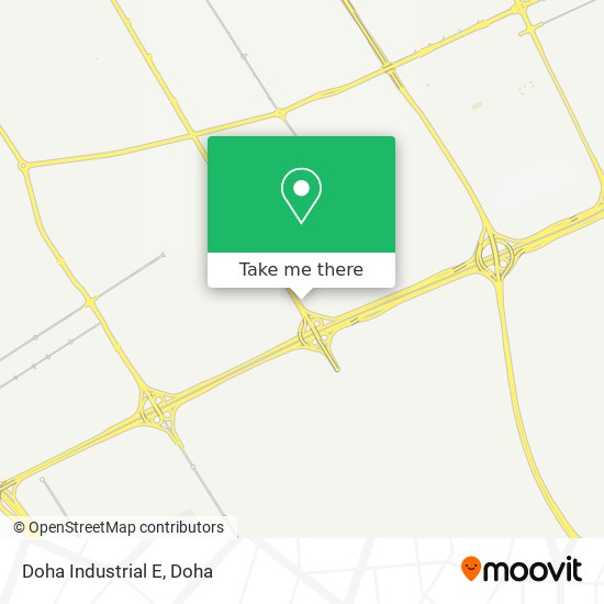 Doha Industrial E map