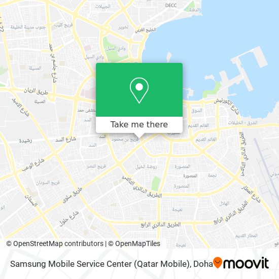 Samsung Mobile Service Center (Qatar Mobile) map