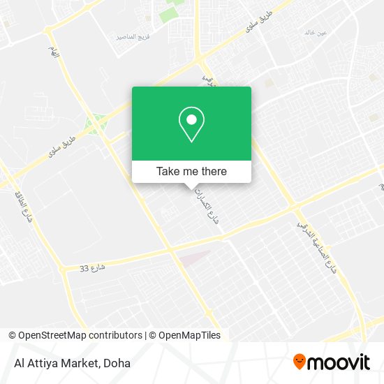 Al Attiya Market map