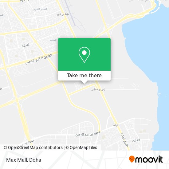 Max Mall map