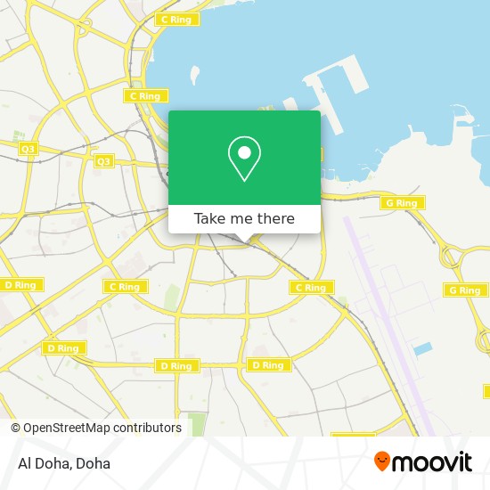 Al Doha map