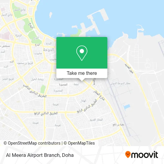 Al Meera Airport Branch map