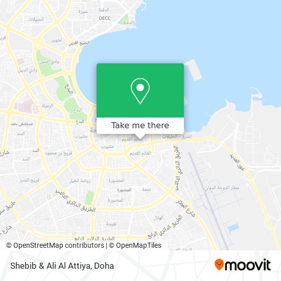 Shebib & Ali Al Attiya map