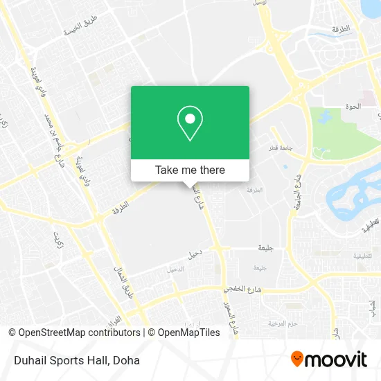 Duhail Sports Hall map