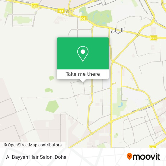 Al Bayyan Hair Salon map