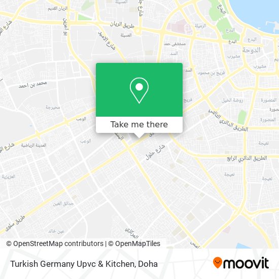 Turkish Germany Upvc & Kitchen map