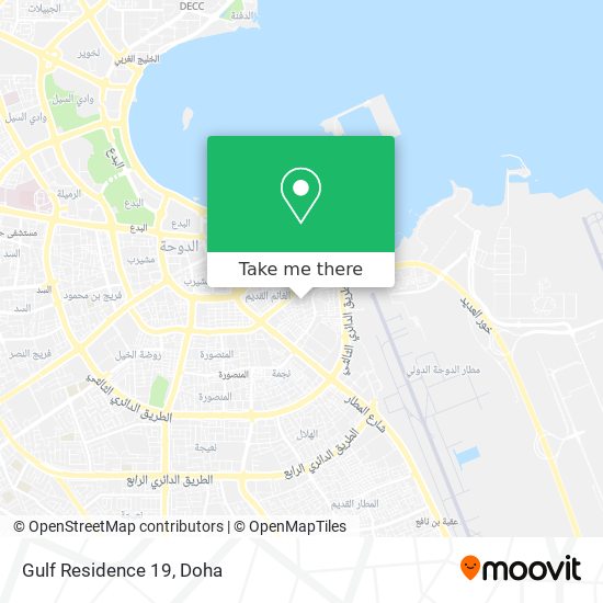 Gulf Residence 19 map