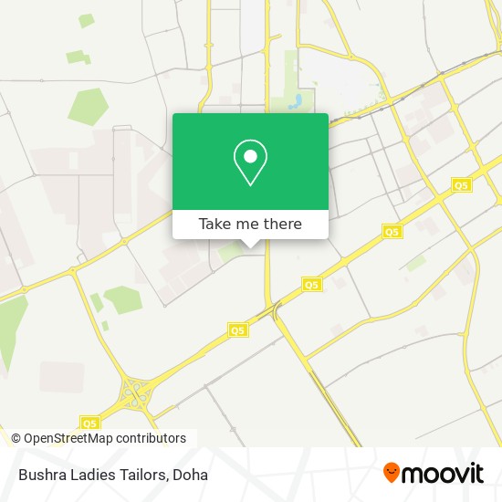 Bushra Ladies Tailors map