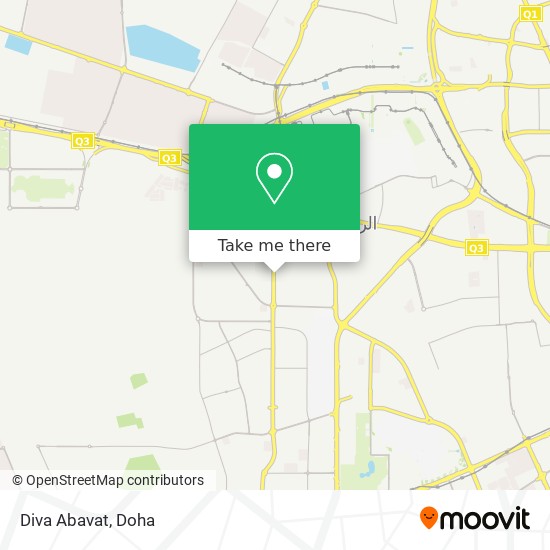 Diva Abavat map