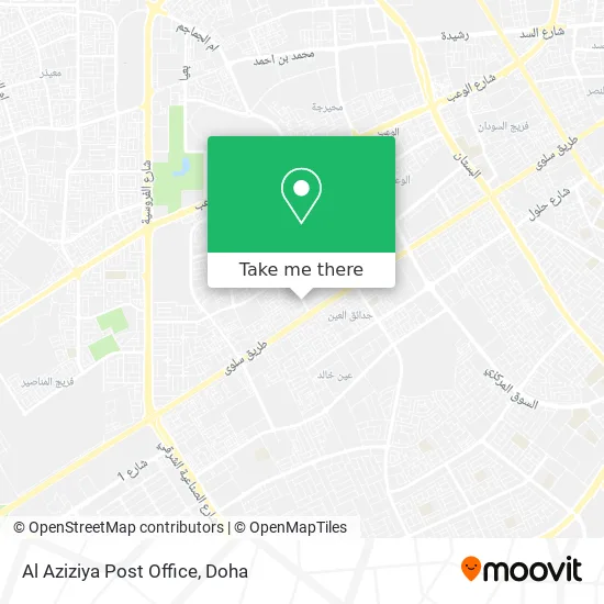 Al Aziziya Post Office map