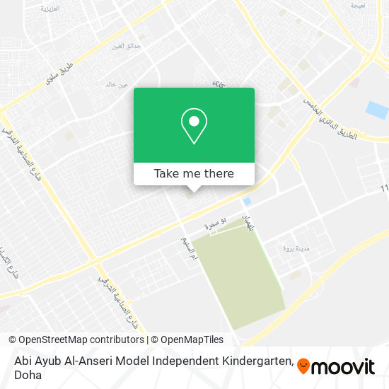 Abi Ayub Al-Anseri Model Independent Kindergarten map