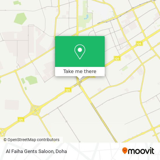 Al Faiha Gents Saloon map