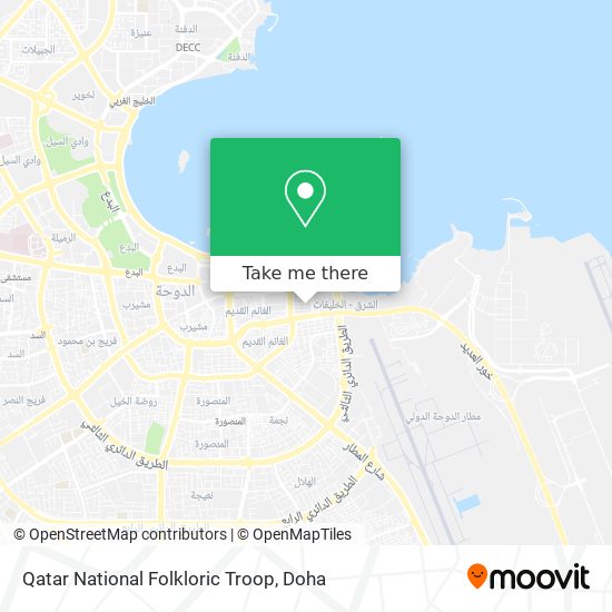 Qatar National Folkloric Troop map