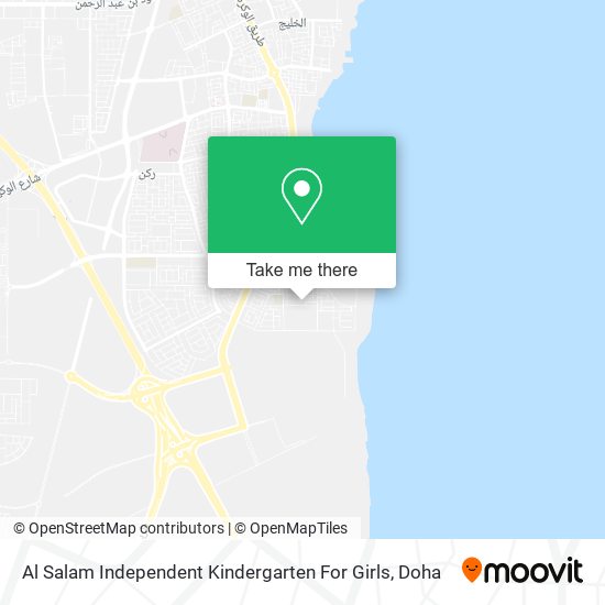 Al Salam Independent Kindergarten For Girls map