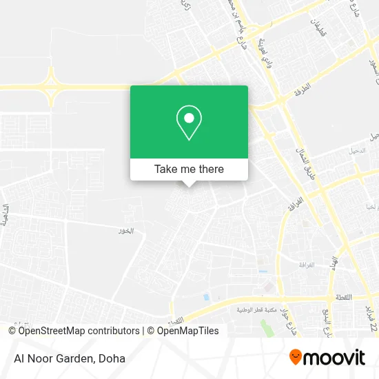 Al Noor Garden map