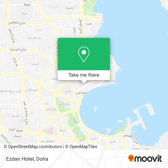 Ezdan Hotel map