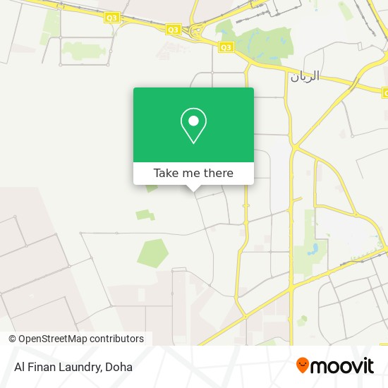 Al Finan Laundry map