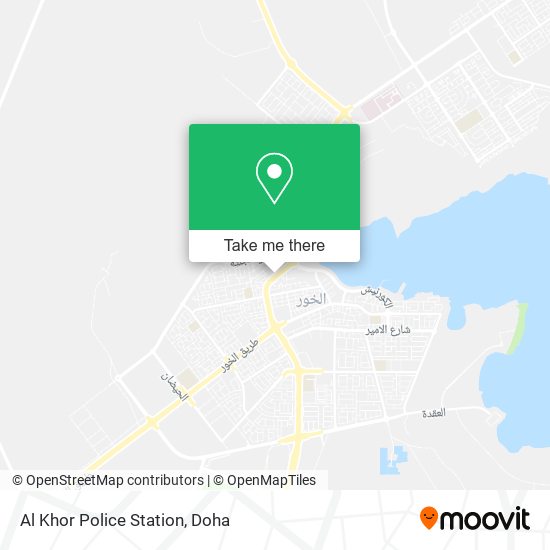 Al Khor Police Station map