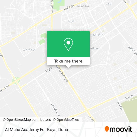 Al Maha Academy For Boys map