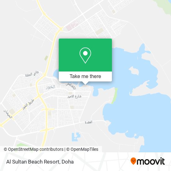 Al Sultan Beach Resort map